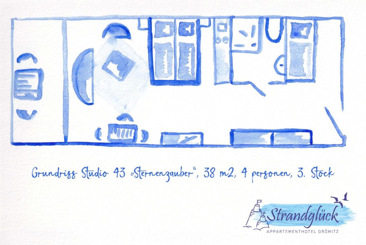 Studio 43 "Sternenzauber" Apartment Groemitz Luaran gambar
